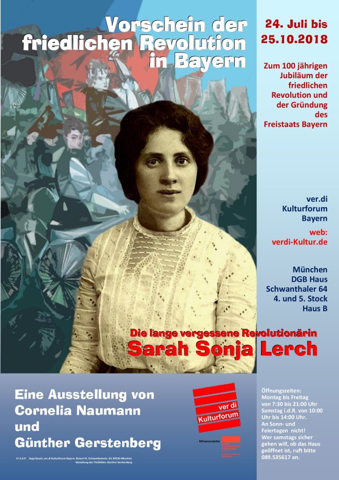 Vorschein Revolution in Bayern Sarah SonjaLerch